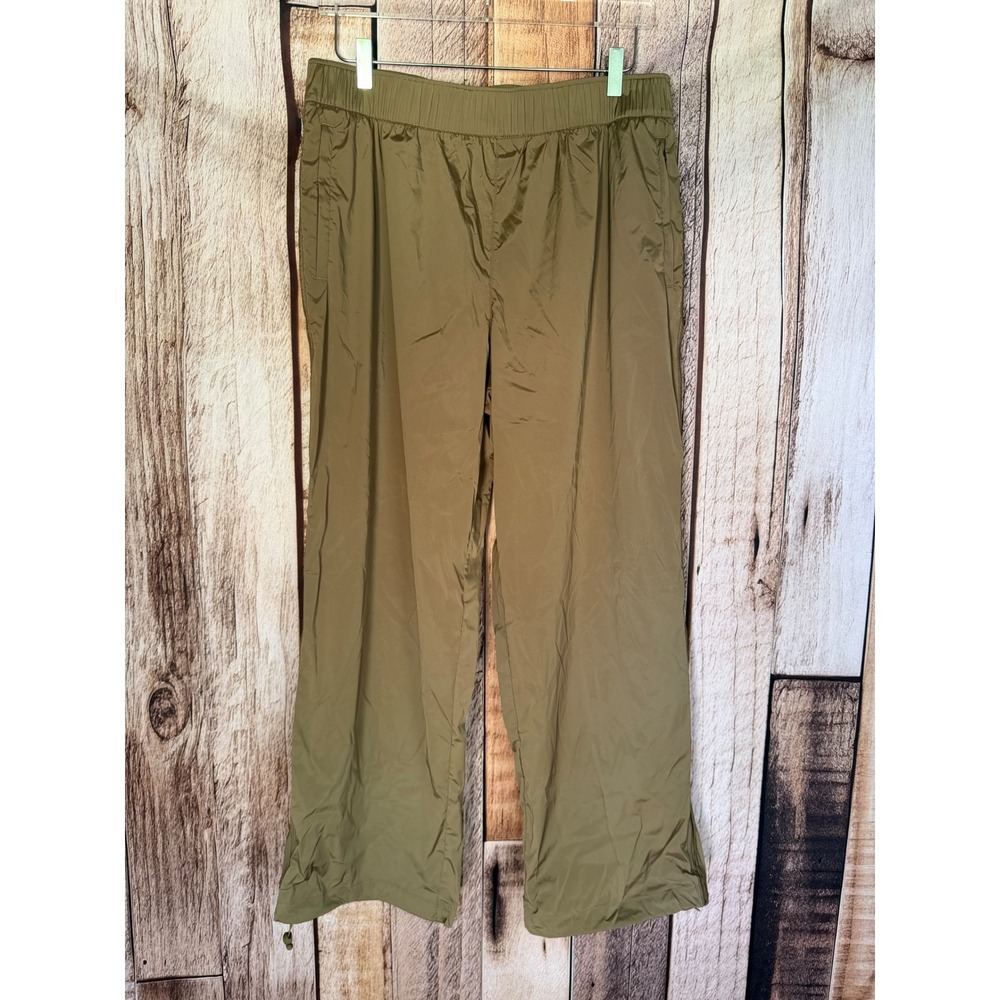 Athleta Rise Pant Slouchy Travel Commuter Water Repellent Gorpcore Size Large